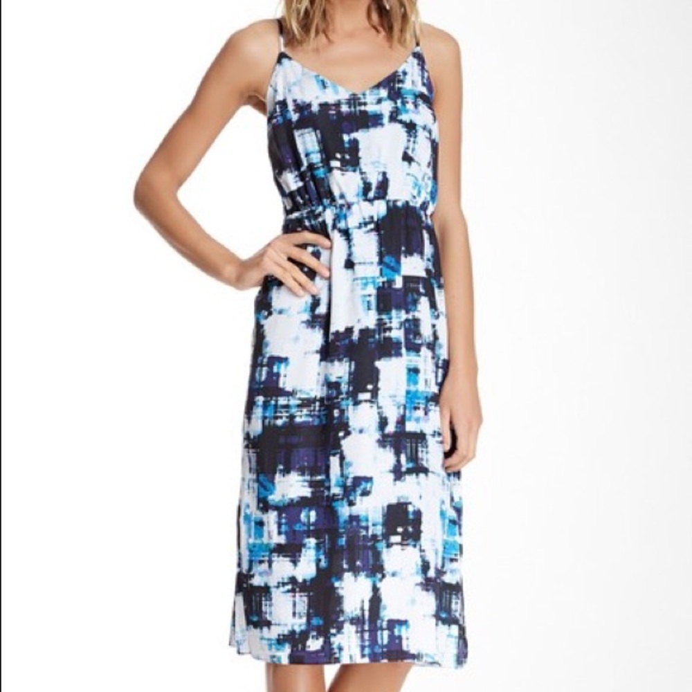 Vince Camuto Watercolor Dress Size M